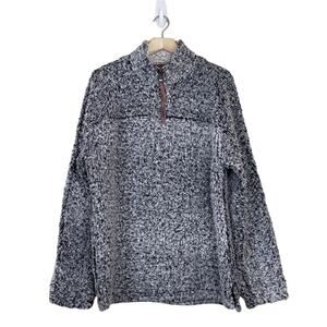 True Grit Original Small Frosty Tipped Pullover Jacket in Gray